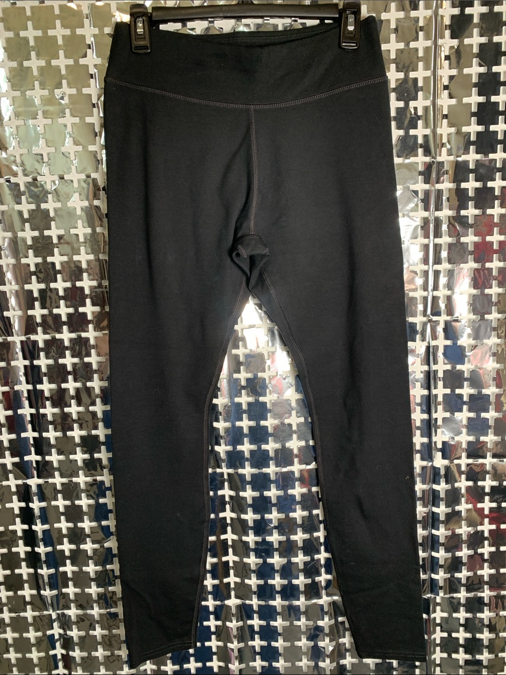 Pact Black High-Rise Stretch Leggings